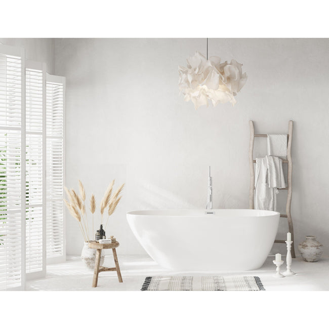 Clinton 67" Bathtub in Glossy White