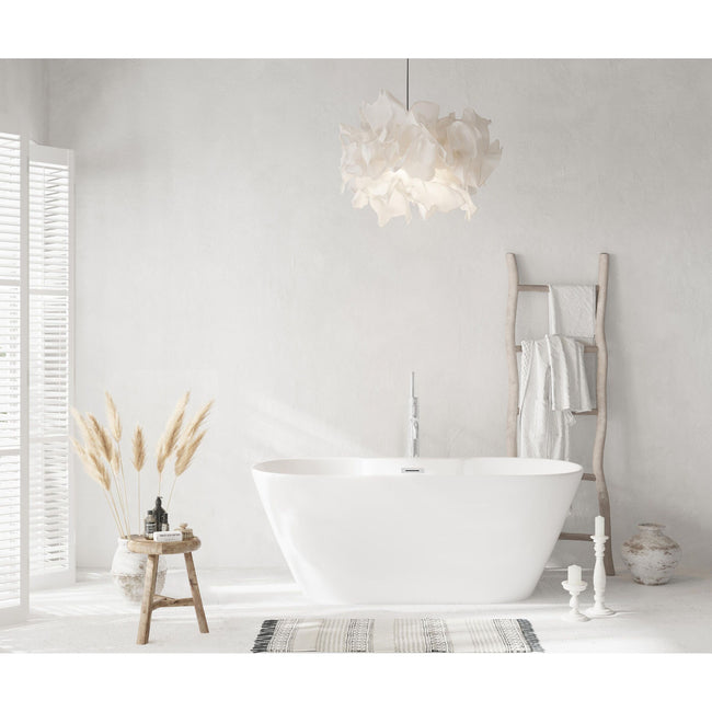 Landon 59" Bathtub in Glossy White