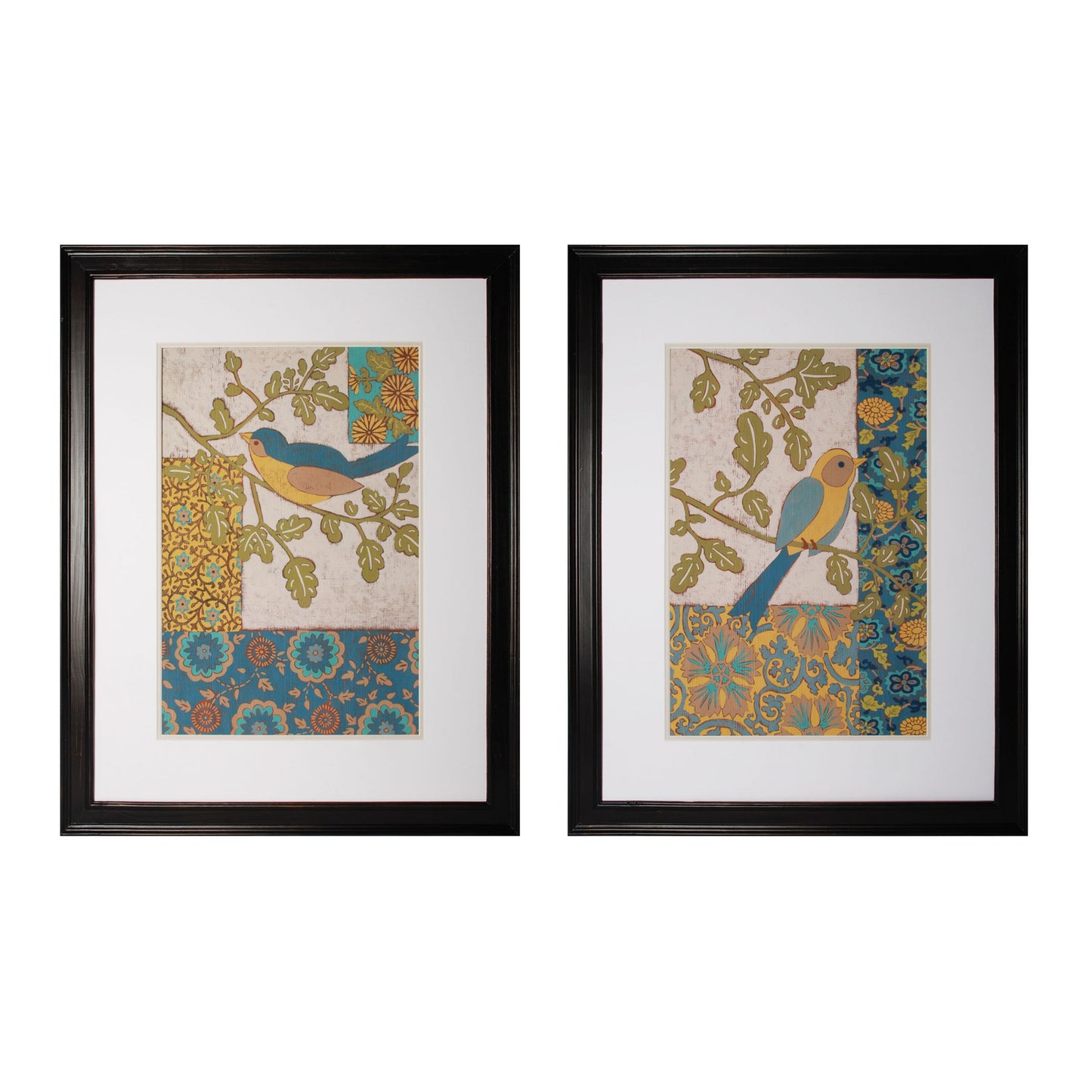 10225-S2 - Avian Ornament I and II (2-piece Set)