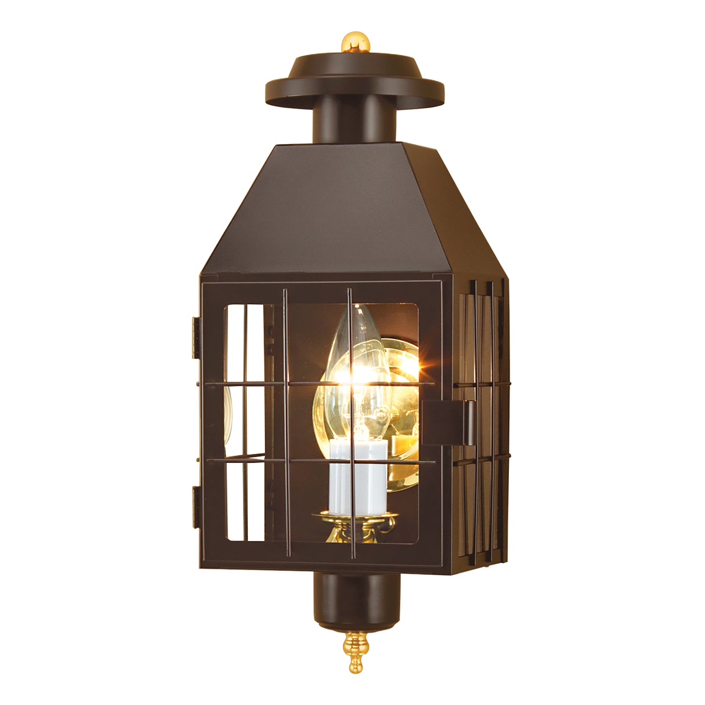 1059-BR-CL - American Heritage Outdoor Wall Light - Bronze