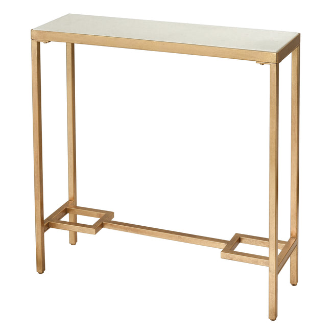 1114-316 - Equus Console Table - Small Gold Leaf