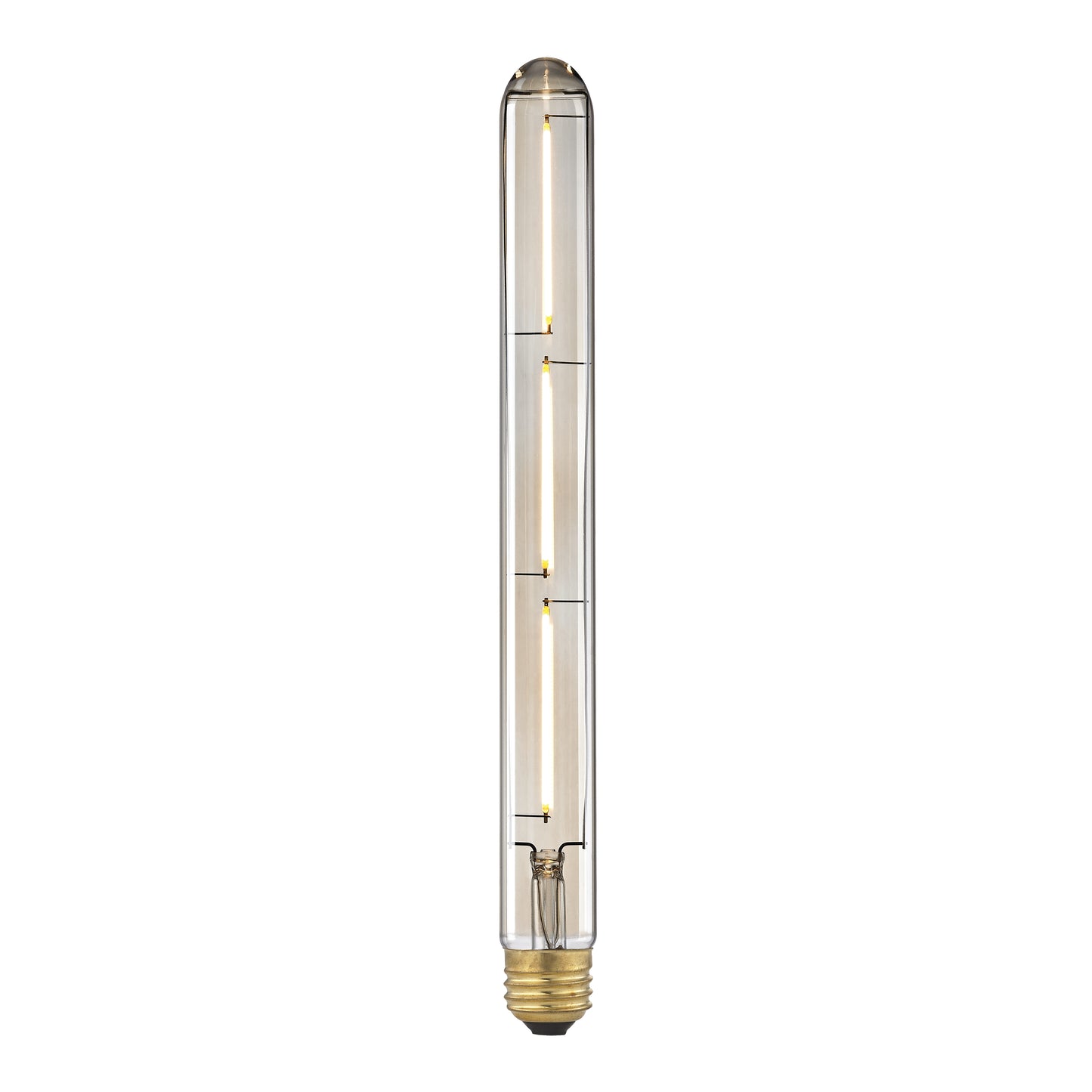 1114 - LED Medium Bulb - Shape T30, Base E26, 2700K - Brass