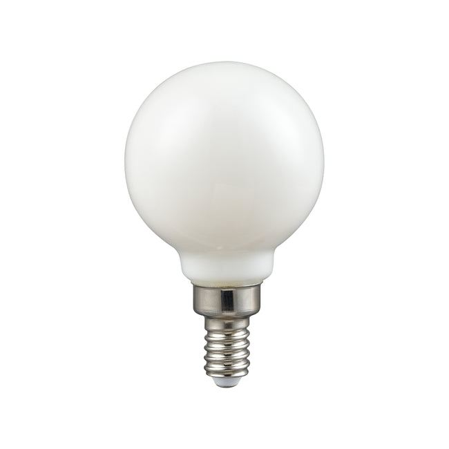 1115 - LED Candelabra Bulb - Shape G16.5, Base E12, 2700K - Frosted