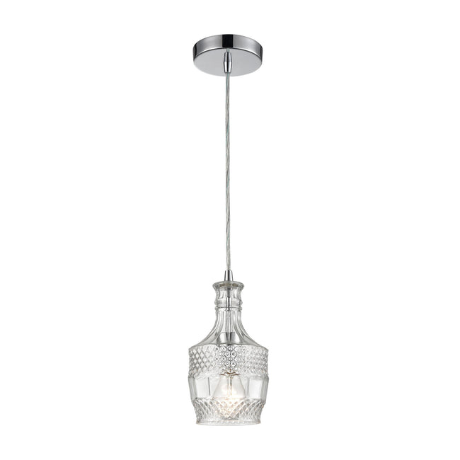 1122-053 - Twickenham 5'' Wide 1-Light Mini Pendant - Clear