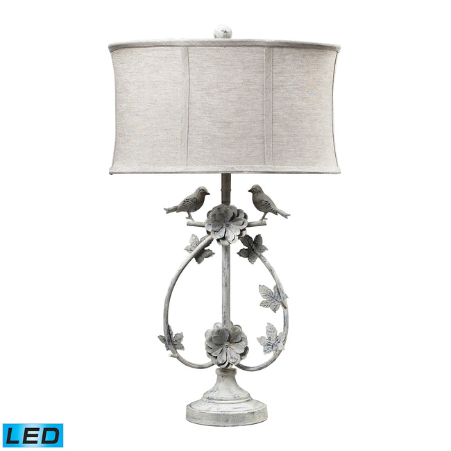 113-1134-LED - Saint Louis Heights 31'' High 1-Light Table Lamp - Antique White