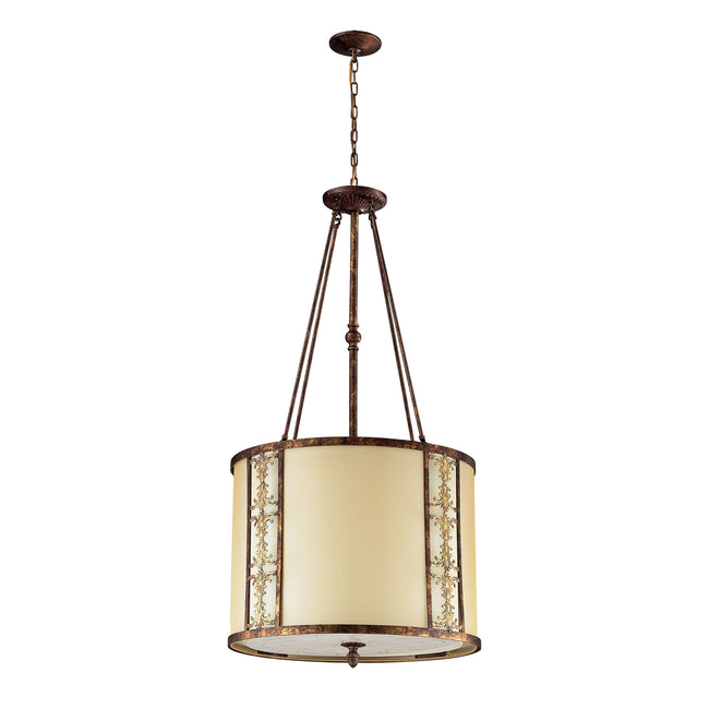 11343/8 - Frederick 23'' Wide 8-Light Pendant - Spanish Bronze