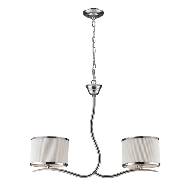 11353/2 - Annika 2-Light Linear Light in Polished Chrome