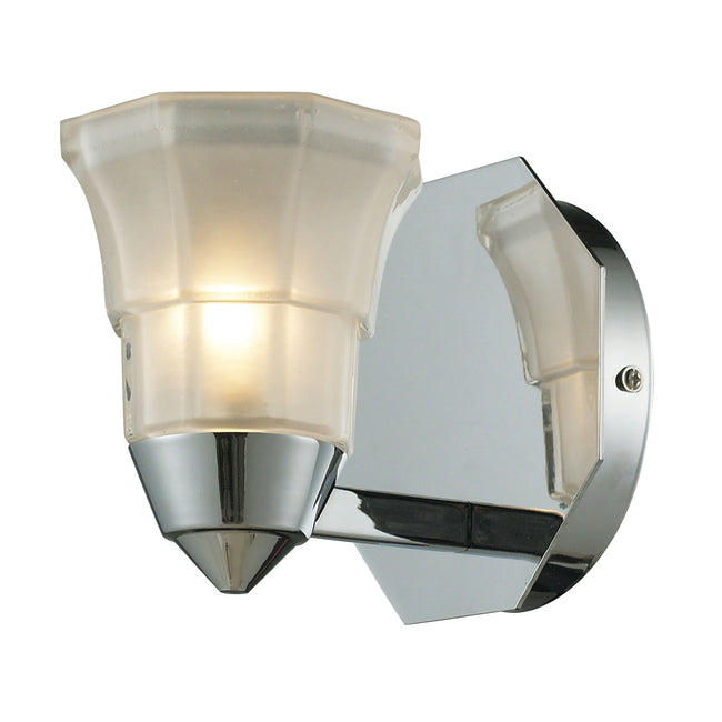 11390/1 - Deco 5'' Wide 1-Light Vanity Light - Polished Chrome