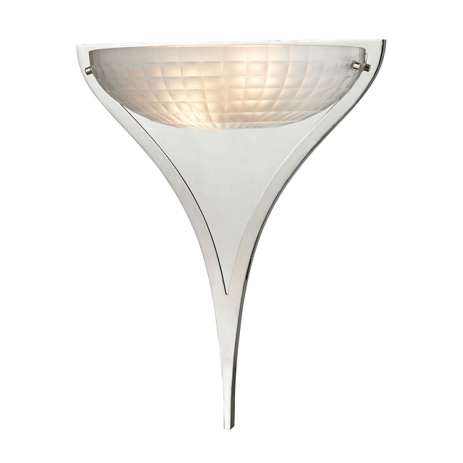 11760/2 - Sculptive 17'' High 2-Light Sconce - Polished Chrome