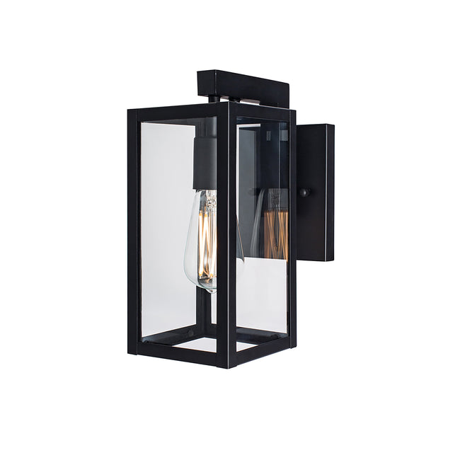 1185-MB-CL - Capture Outdoor Wall Sconce - Matte Black