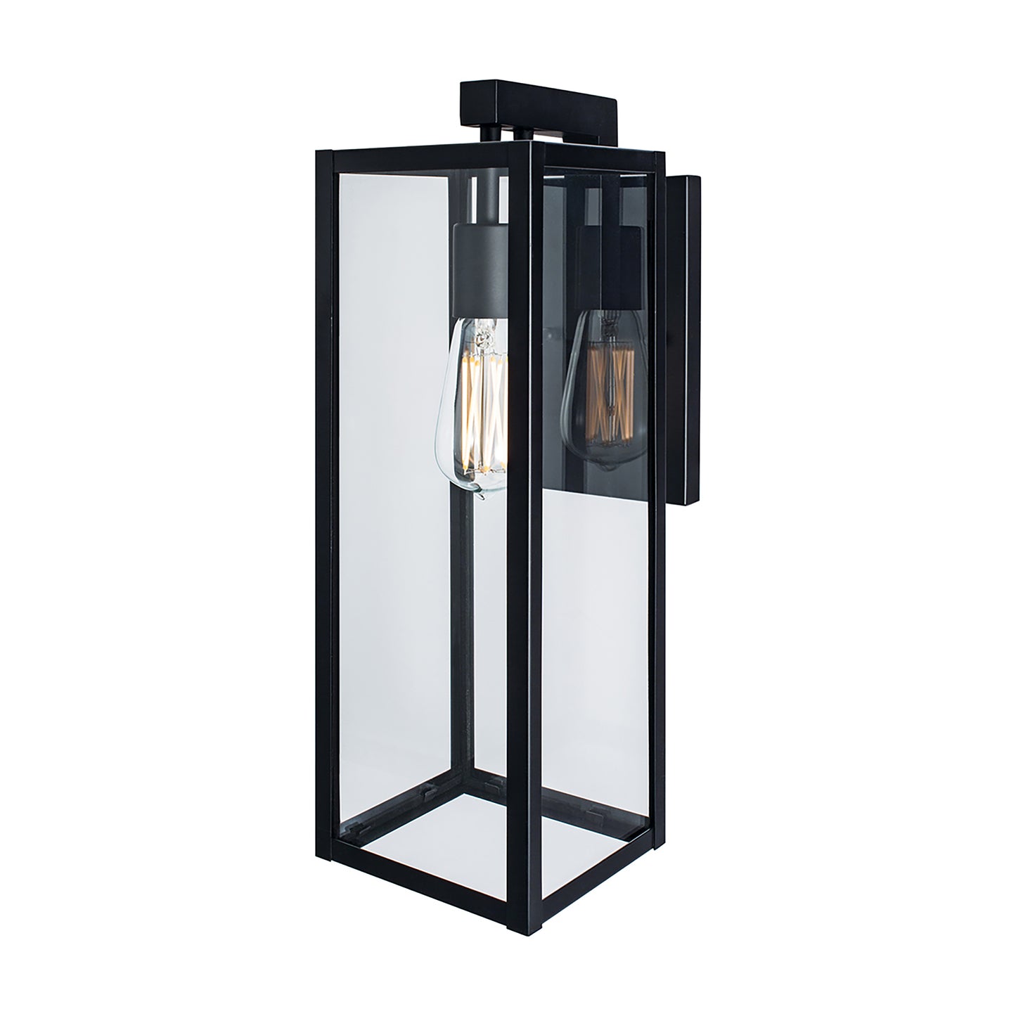 1186-MB-CL - Capture Outdoor Wall Sconce - Matte Black