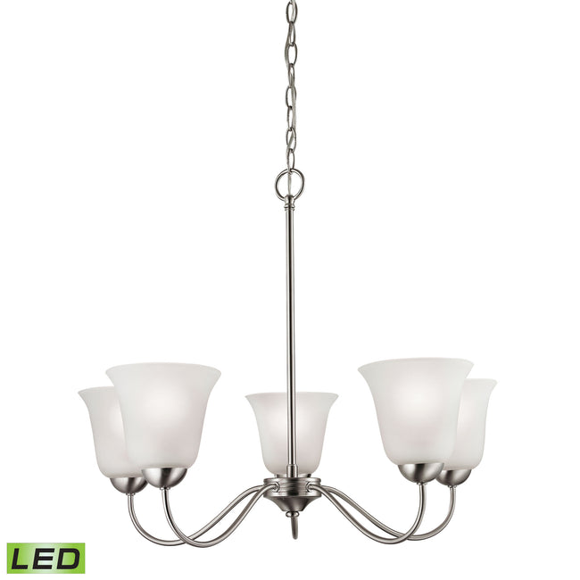 1205CH/20-LED - Conway 26'' Wide 5-Light Chandelier - Brushed Nickel