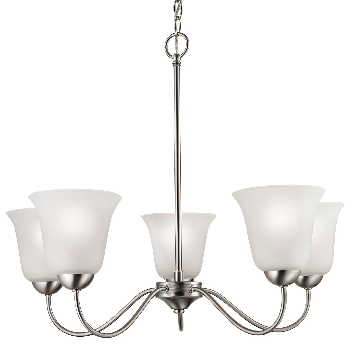 1205CH/20 - Conway 26'' Wide 5-Light Chandelier - Brushed Nickel