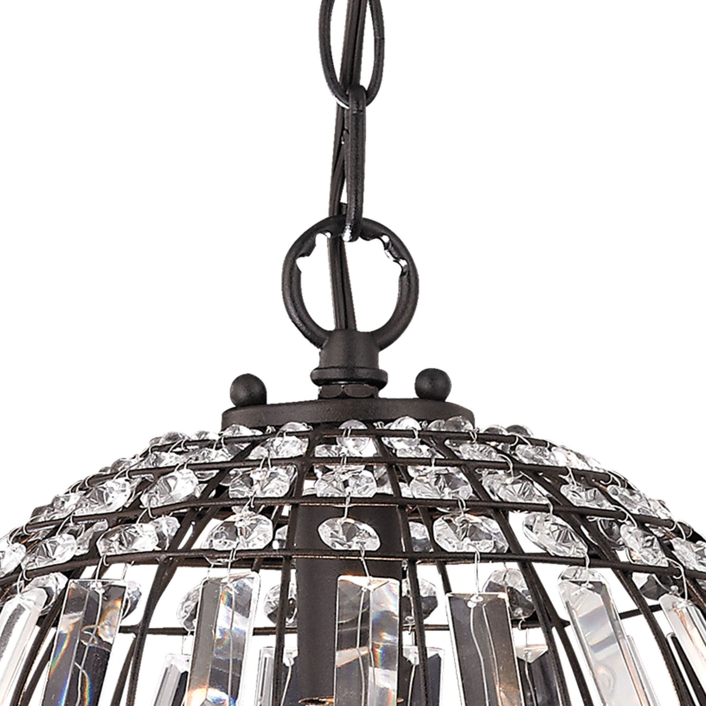 122-015 - Talgarth 10.25'' Wide 1-Light Mini Pendant - Dark Bronze