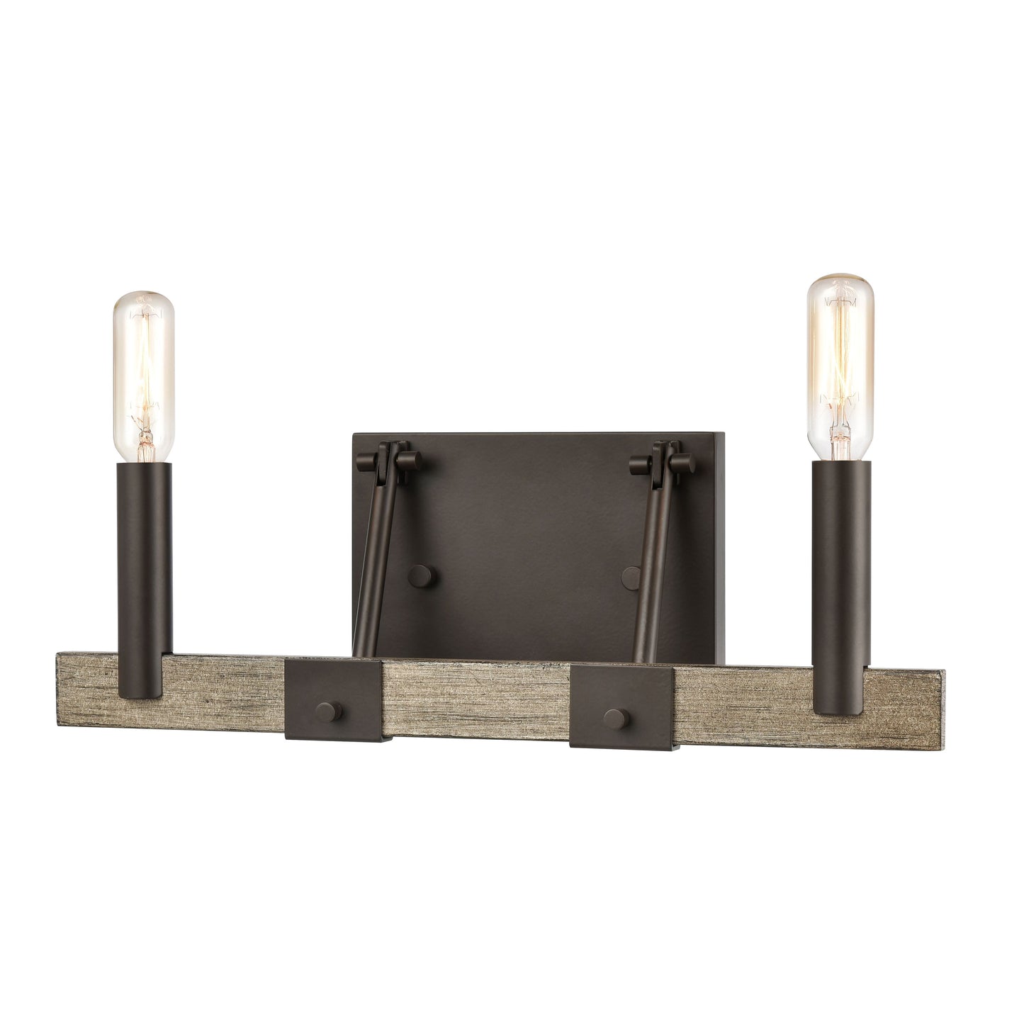 12313/2 - Transitions 14'' Wide 2-Light Vanity Light - Oil Rubbed Bronze