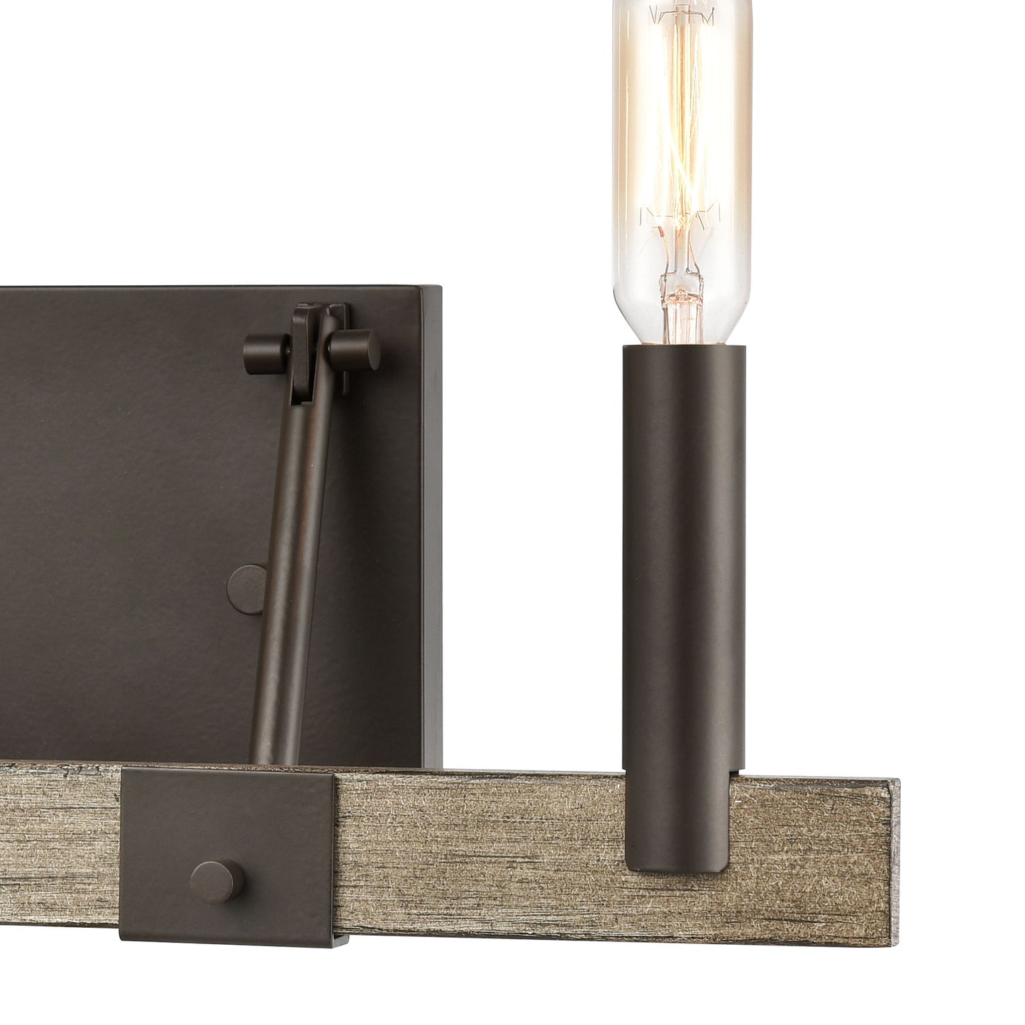 12313/2 - Transitions 14'' Wide 2-Light Vanity Light - Oil Rubbed Bronze