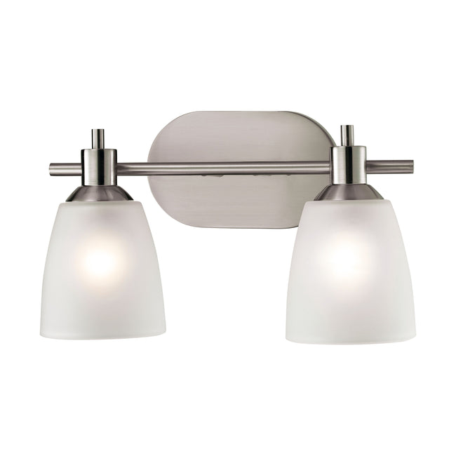 1302BB/20 - Jackson 14'' Wide 2-Light Vanity Light - Brushed Nickel