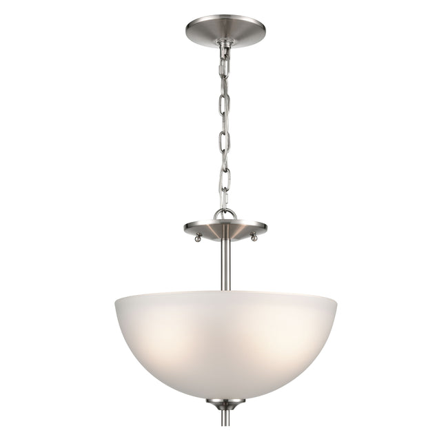 1302PL/20 - Jackson 14'' Wide 2-Light Pendant - Brushed Nickel