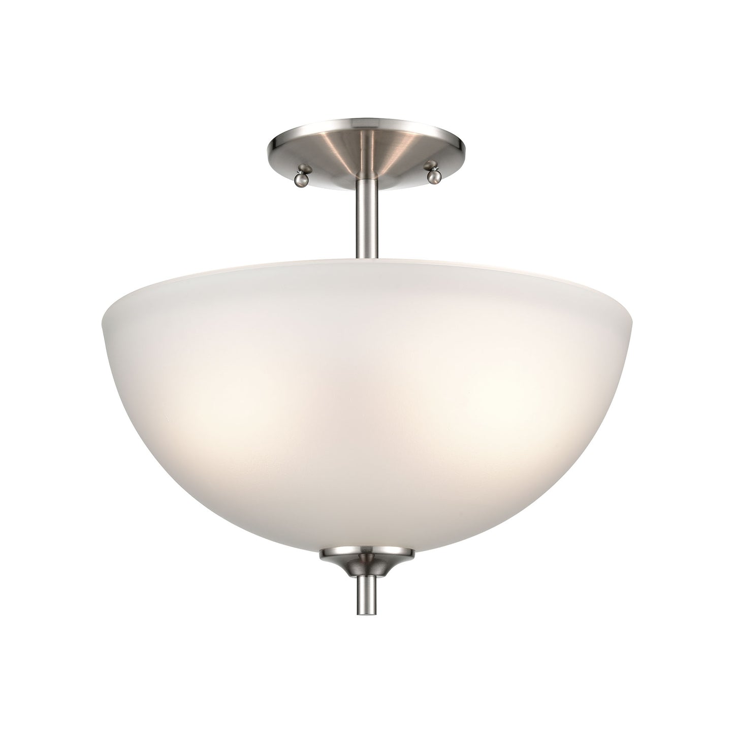 1302PL/20 - Jackson 14'' Wide 2-Light Pendant - Brushed Nickel