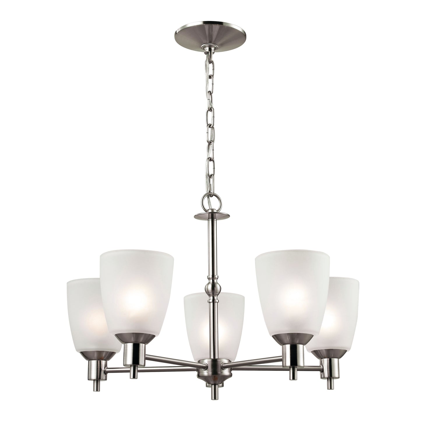 1305CH/20 - Jackson 22'' Wide 5-Light Chandelier - Brushed Nickel