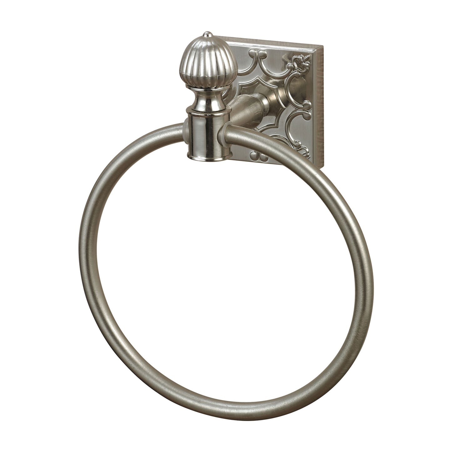 131-009 - TOWEL RING IN BRUSHED STEEL