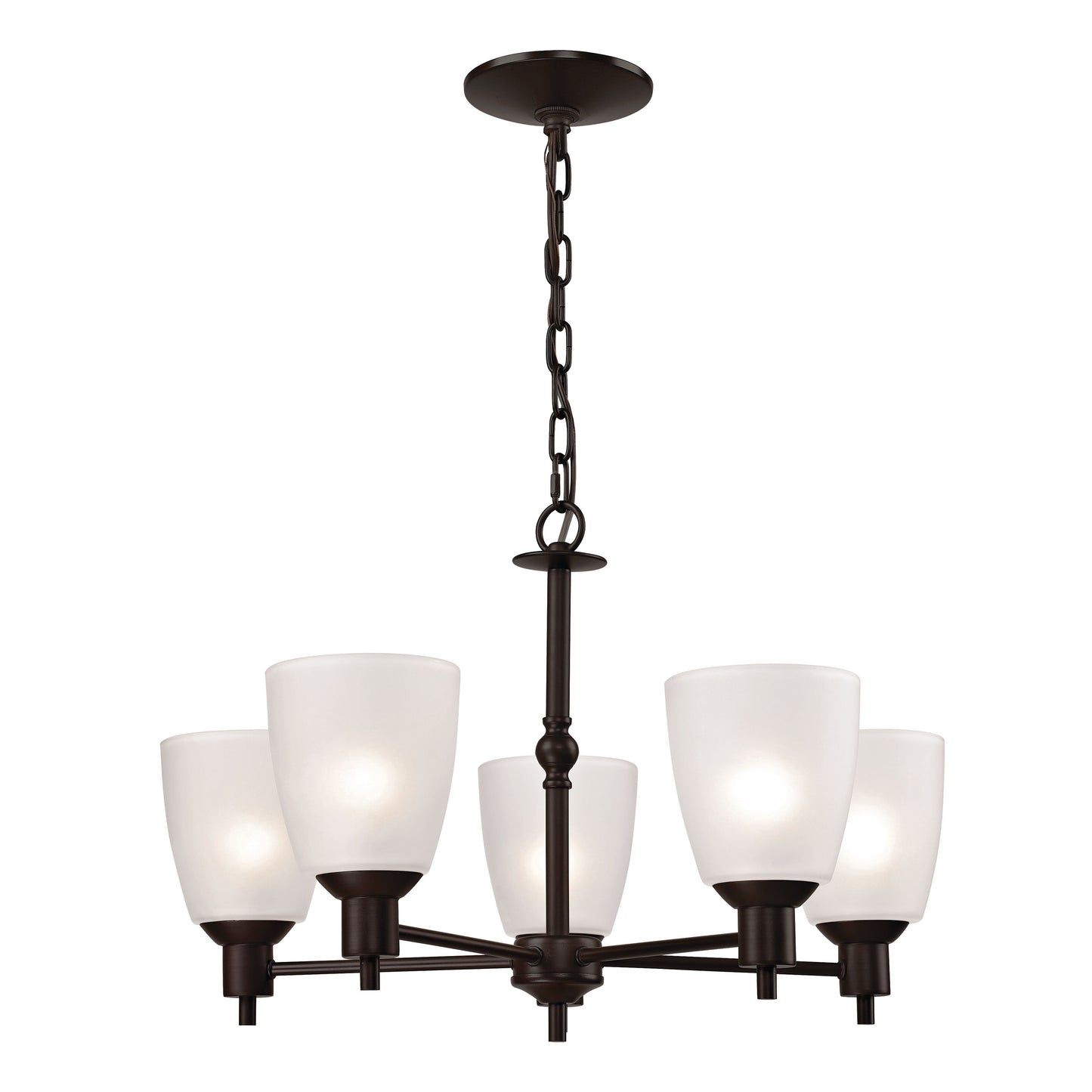 1355CH/10 - Jackson 22'' Wide 5-Light Chandelier - Oil Rubbed Bronze