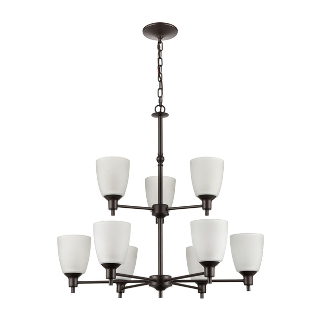 1359CH/10 - Jackson 29'' Wide 9-Light Chandelier - Oil Rubbed Bronze