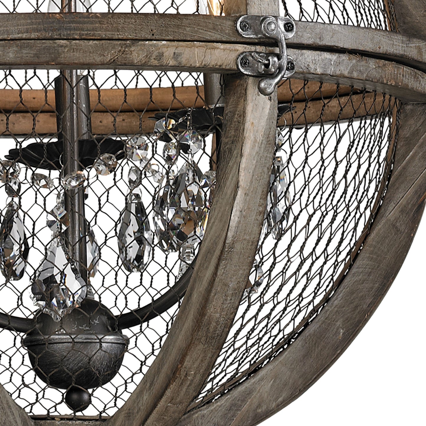 140-007 - Renaissance Invention 18'' Wide 3-Light Pendant - Weathered Zinc