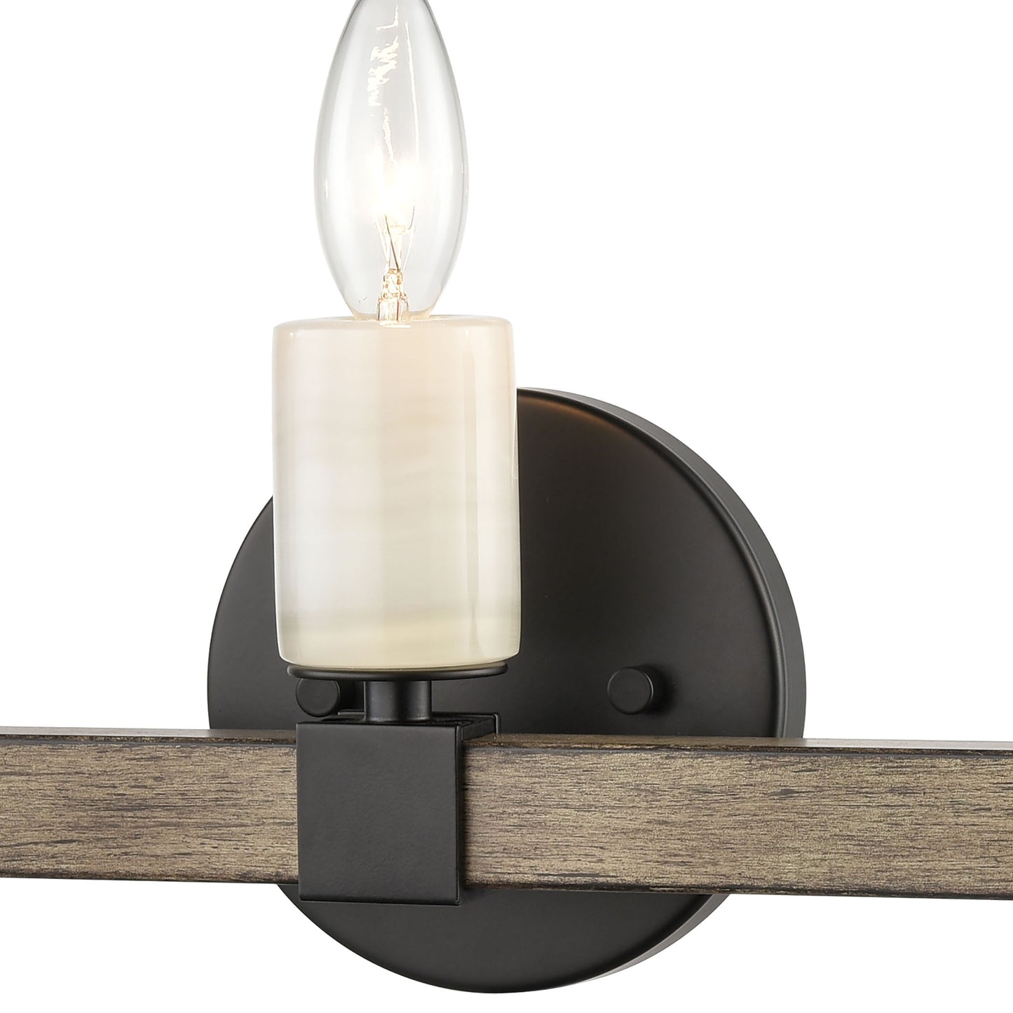 15468/3 - Stone Manor 21'' Wide 3-Light Vanity Light - Matte Black