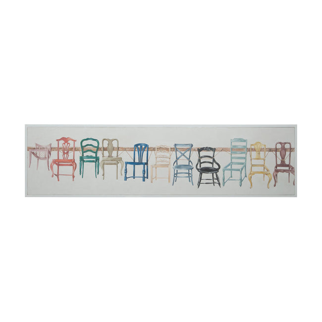 1617010 - Chair Display - Hand-painted Art on Canvas