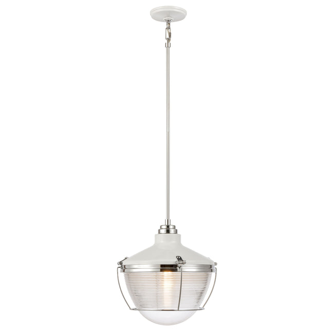 16556/1 - Seaway Passage 14'' Wide 1-Light Pendant - White