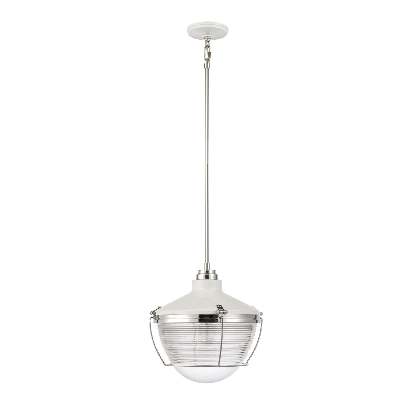 16556/1 - Seaway Passage 14'' Wide 1-Light Pendant - White