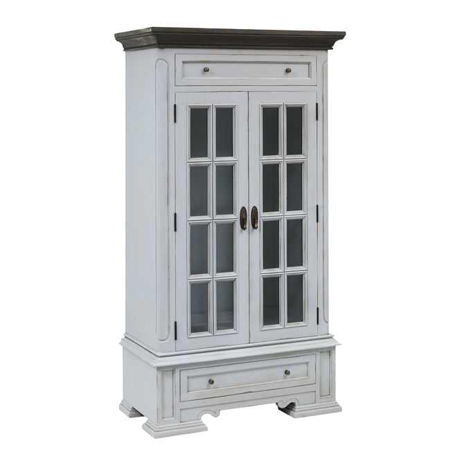 17119 - Hartford Cabinet - Tall Gray