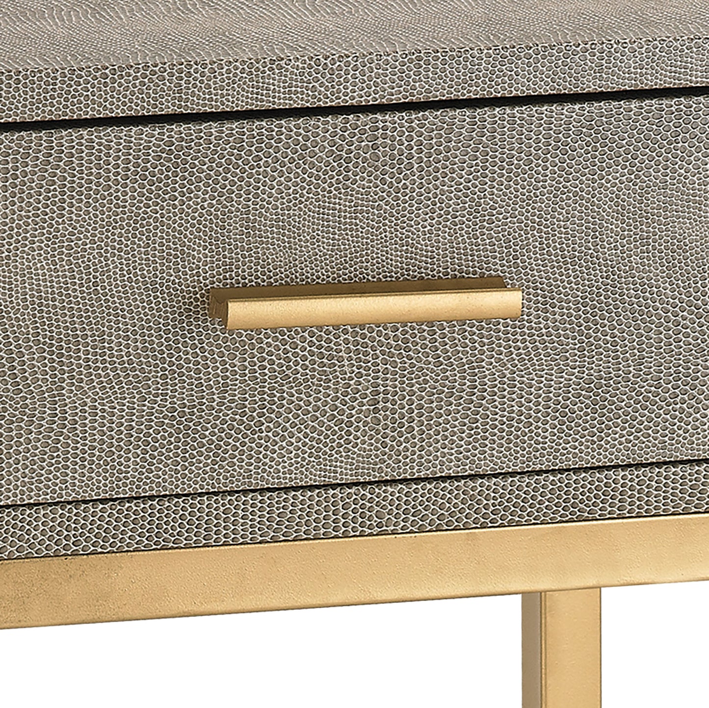 180-010 - Shagreen Accent Table - Gray