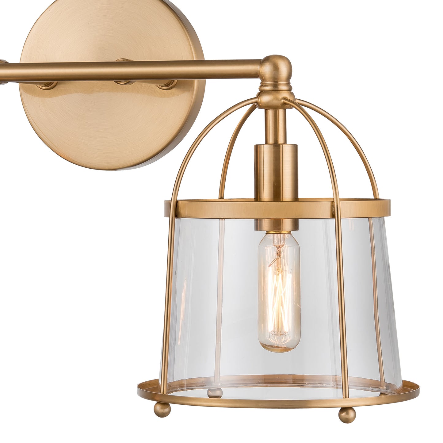 18451/2 - Merrick 17'' Wide 2-Light Vanity Light - Satin Brass