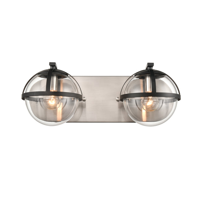 18641/2 - Davenay 16'' Wide 2-Light Vanity Light - Satin Nickel