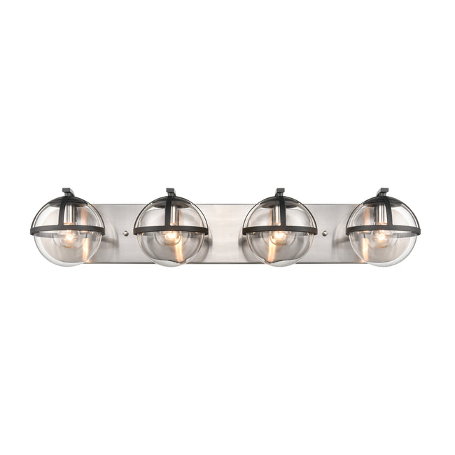 18643/4 - Davenay 31'' Wide 4-Light Vanity Light - Satin Nickel