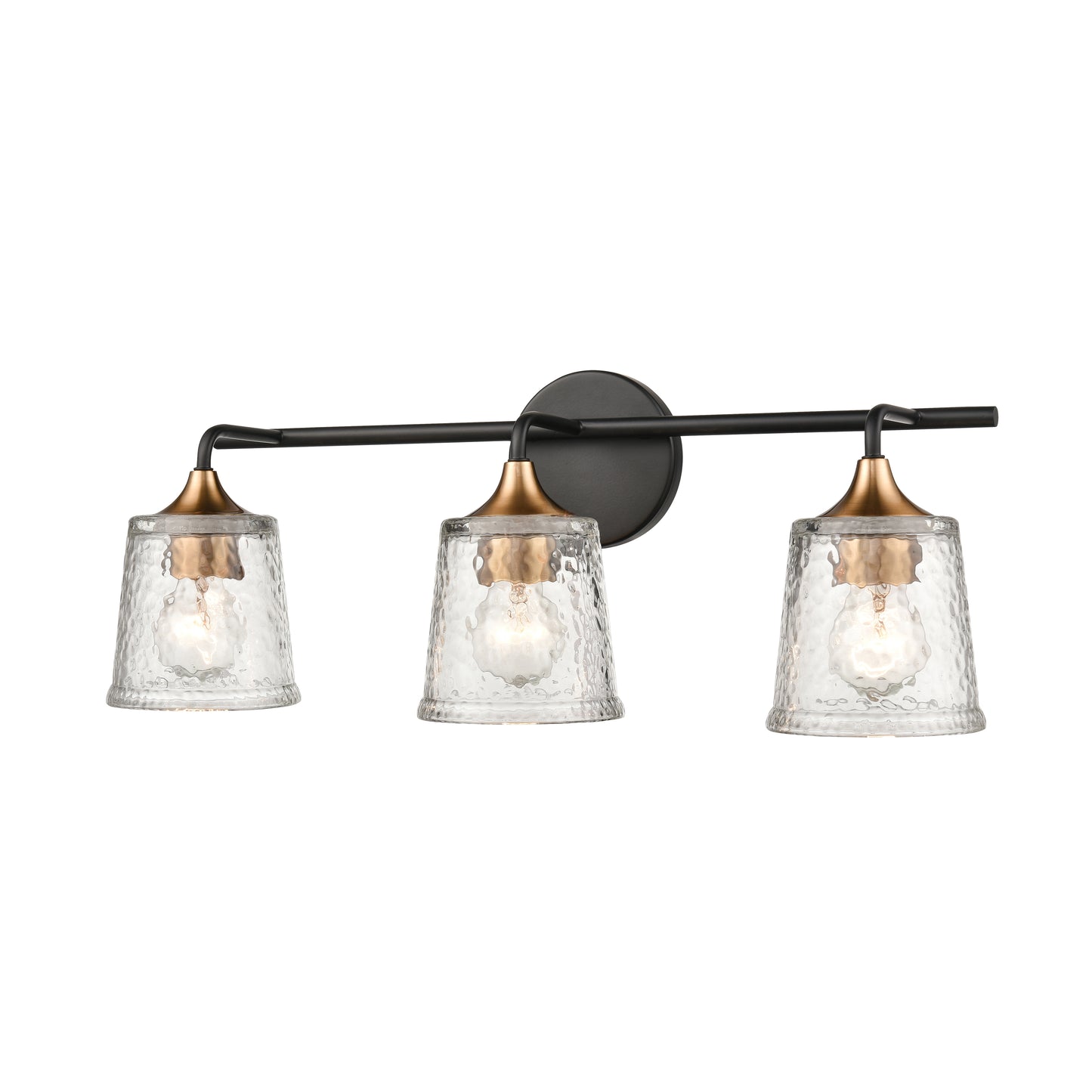 18682/3 - Hamy 23'' Wide 3-Light Vanity Light - Matte Black