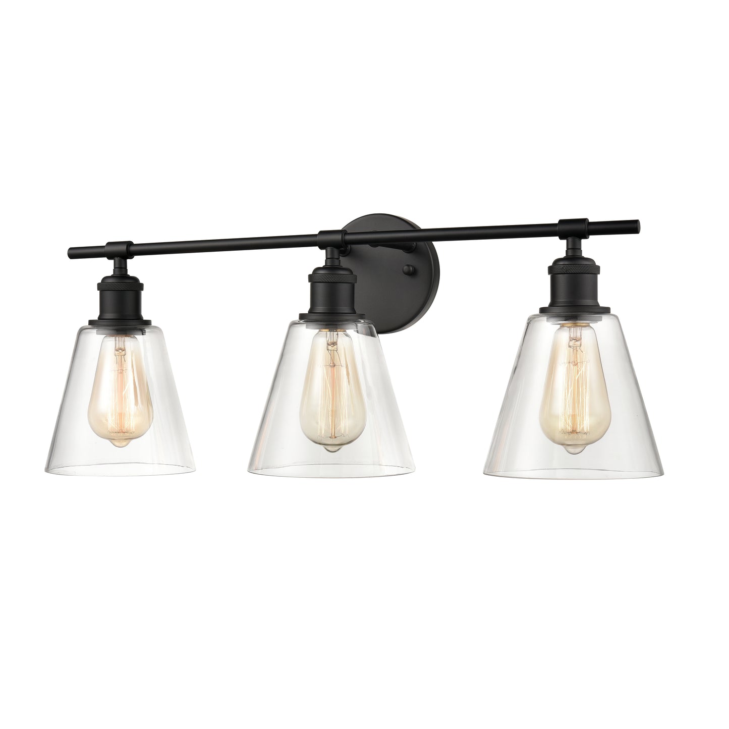 18702/3 - Scone 24'' Wide 3-Light Vanity Light - Matte Black