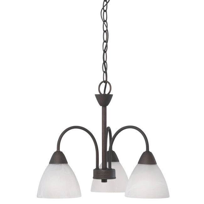 190005763 - Tia 17.75'' Wide 3-Light Chandelier - Painted Bronze