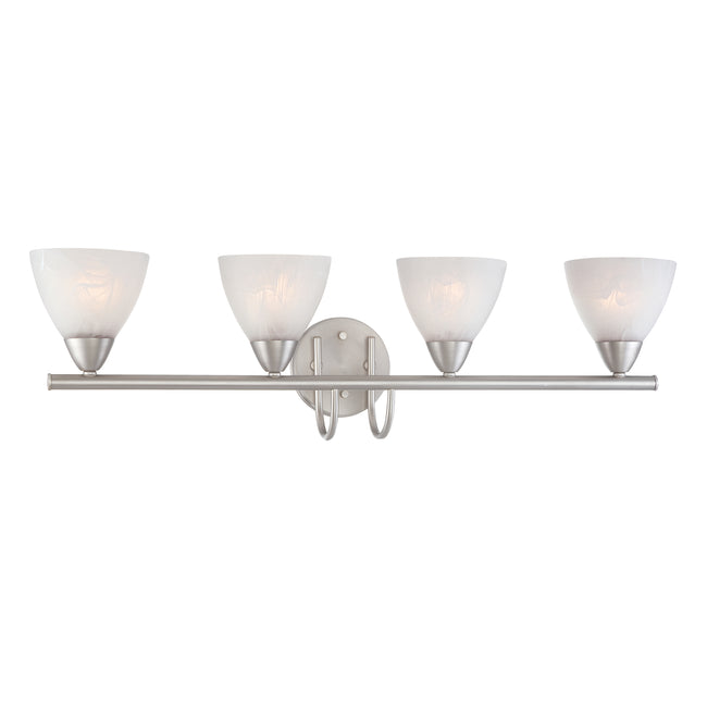 190018117 - Tia 30.75'' Wide 4-Light Vanity Light - Matte Nickel