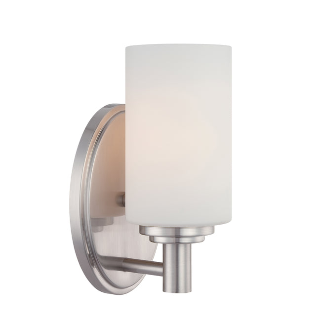 190023217 - Pittman 9'' High 1-Light Sconce - Brushed Nickel