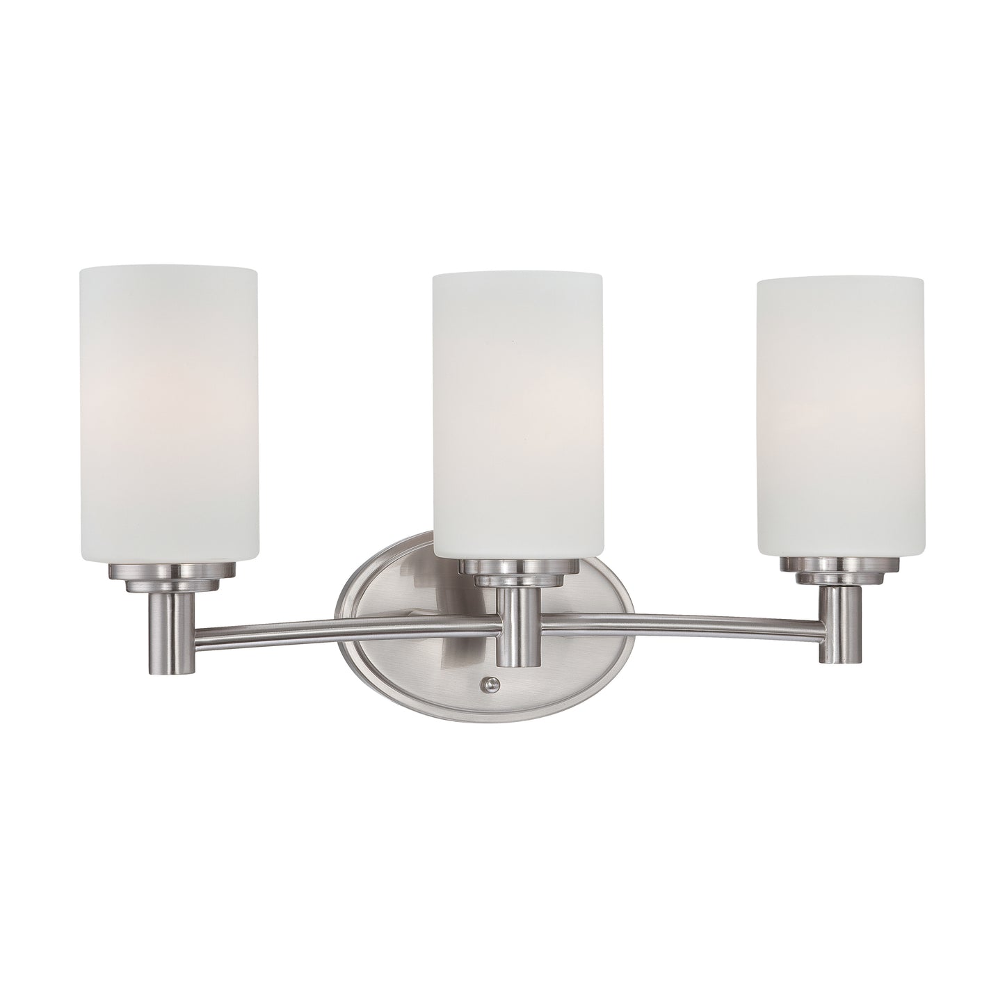 190024217 - Pittman 19'' Wide 3-Light Vanity Light - Brushed Nickel