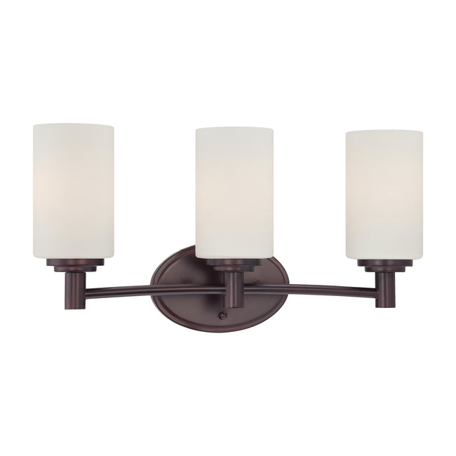 190024719 - Pittman 19'' Wide 3-Light Vanity Light - Sienna Bronze