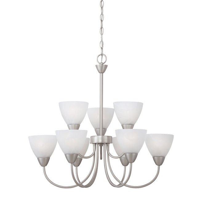 190036117 - Tia 25.98'' Wide 5-Light Chandelier - Matte Nickel