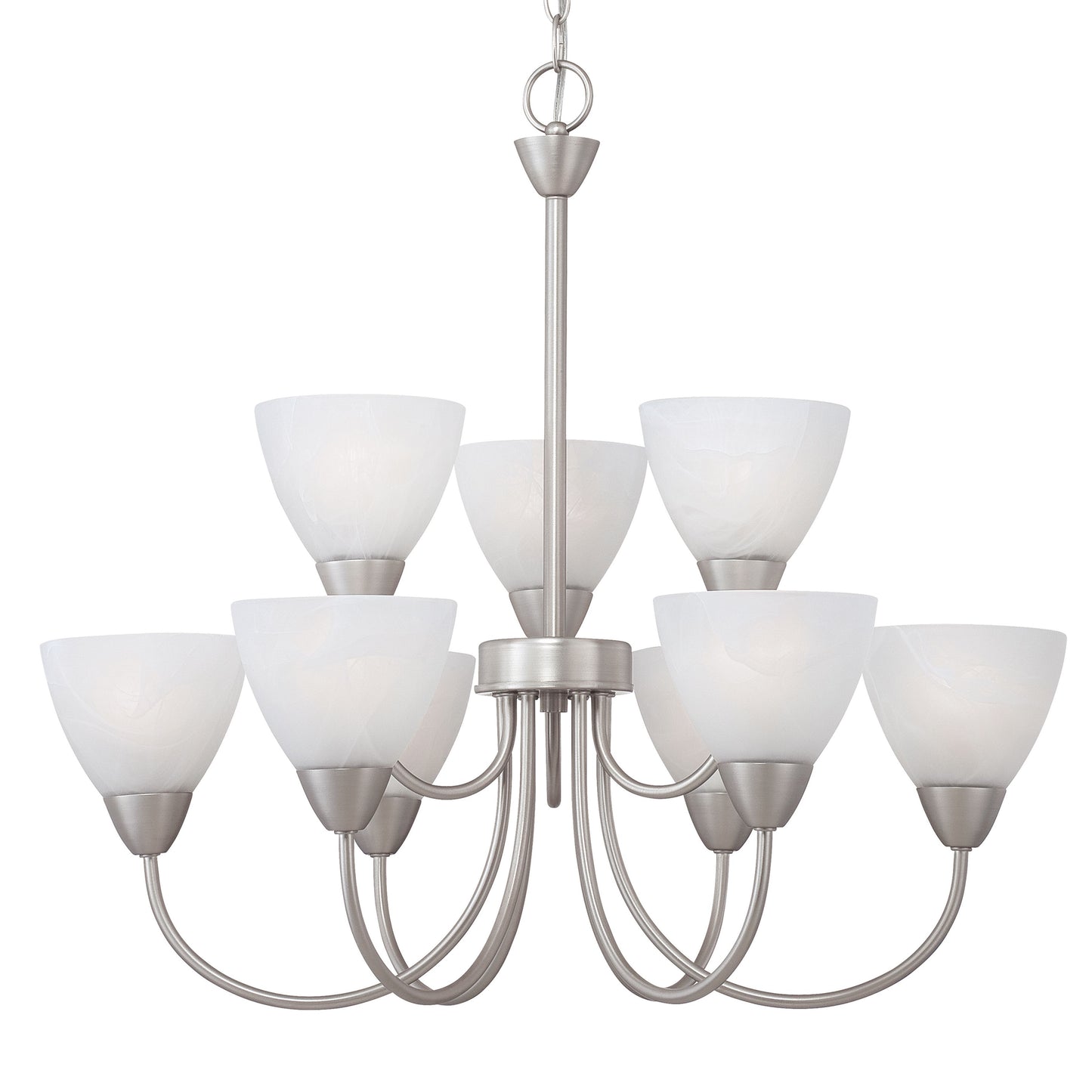 190036117 - Tia 25.98'' Wide 5-Light Chandelier - Matte Nickel