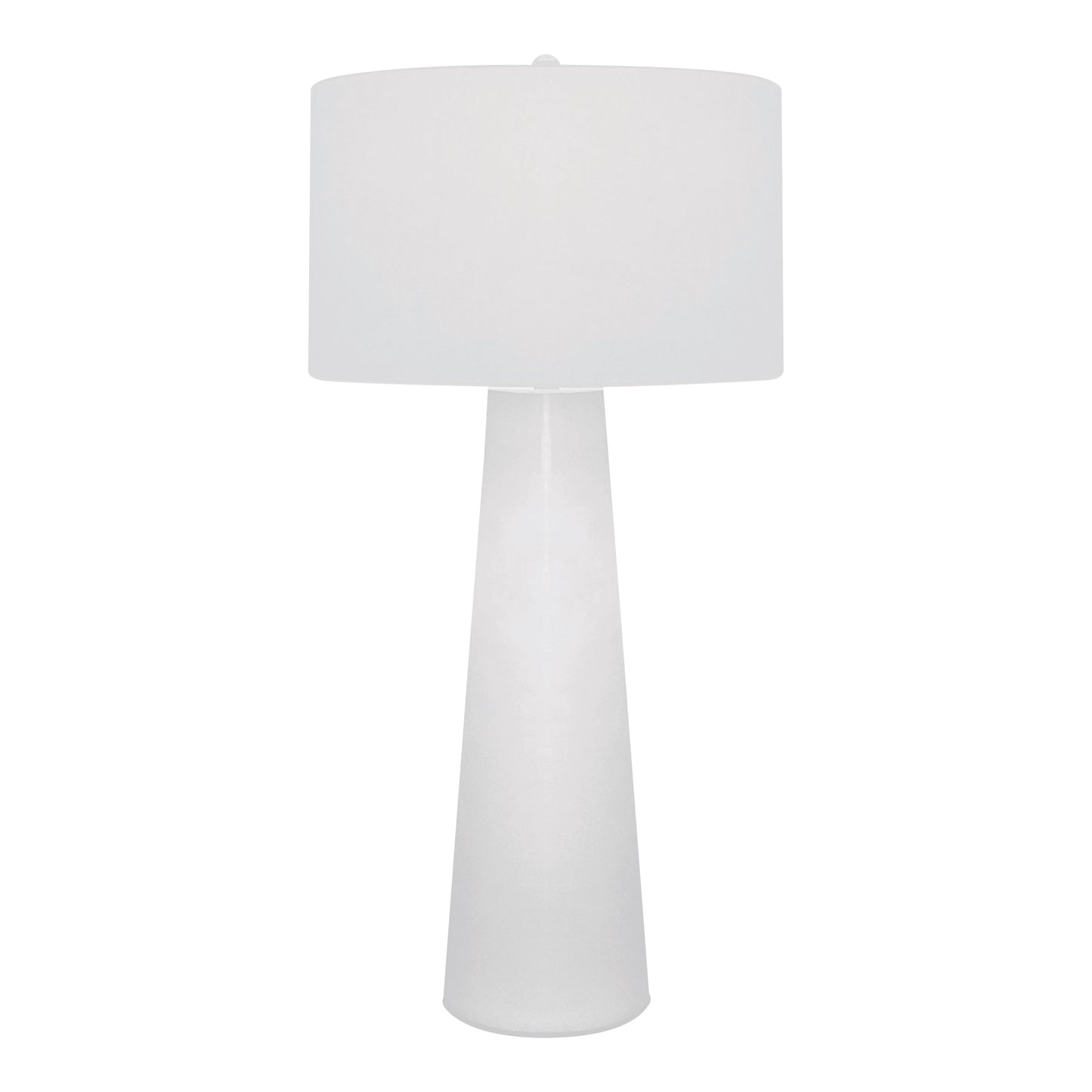 203-LED - Obelisk 36'' High 1-Light Table Lamp - White