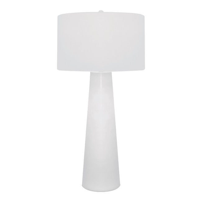 203-LED - Obelisk 36'' High 1-Light Table Lamp - White