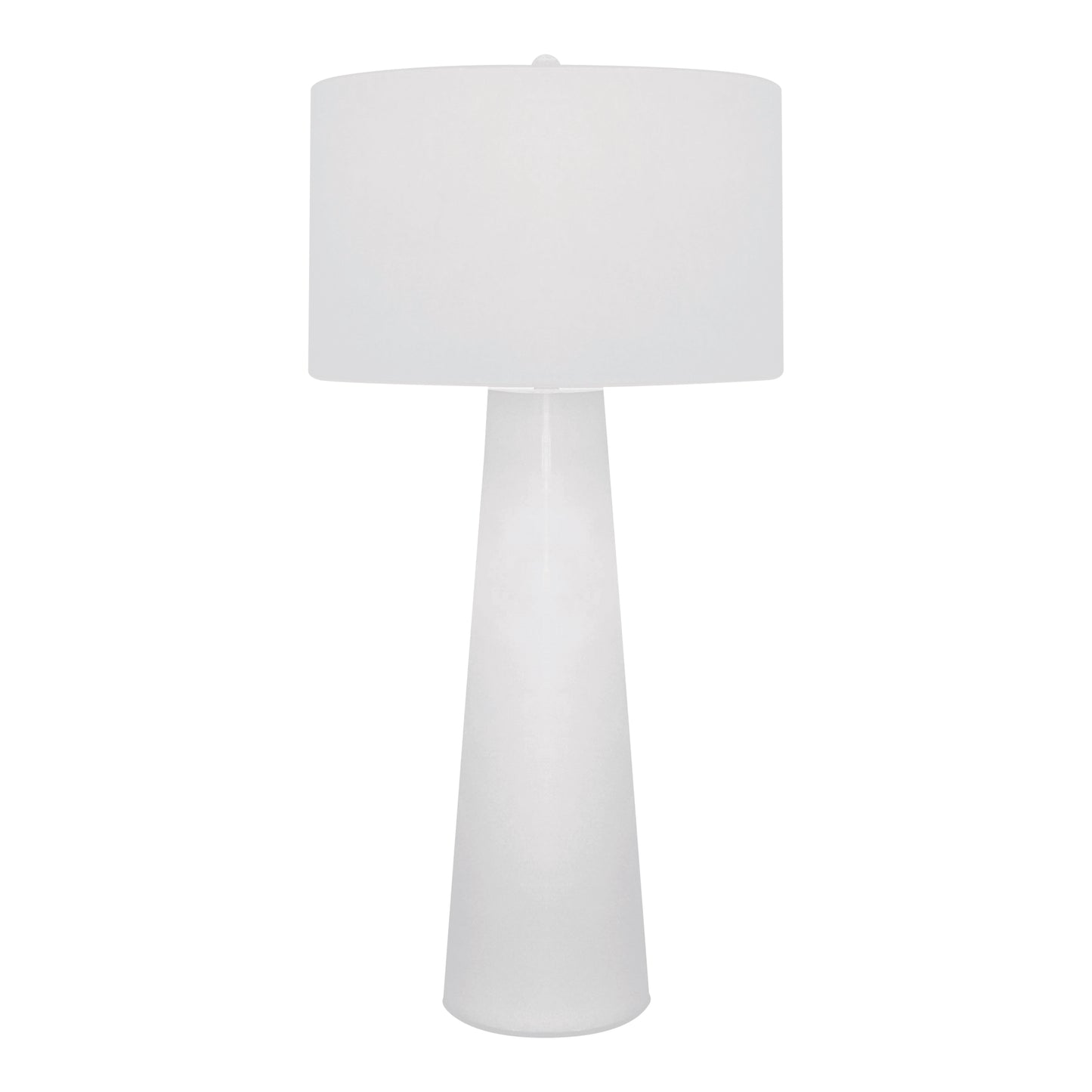 203 - Obelisk 36'' High 1-Light Table Lamp - White