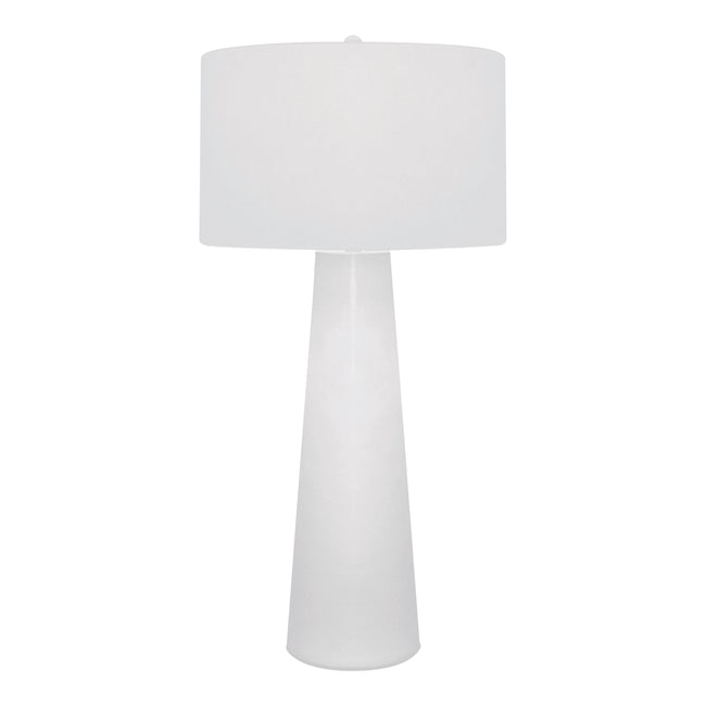 203 - Obelisk 36'' High 1-Light Table Lamp - White